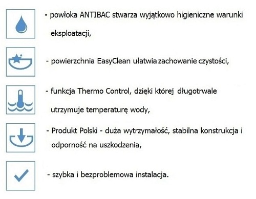 Wanna wolnostojąca Uno Sanitti