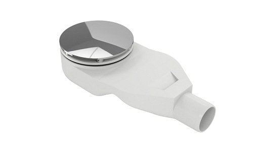 Syfon brodzikowy niski 90 mm chrom Thino S-0038 New Trendy