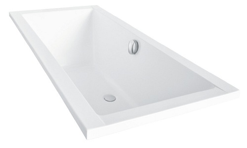 Wanna prostokątna do zabudowy Quadro Slim Besco 170 cm