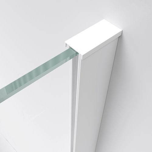 Biała kabina prysznicowa prostokątna drzwi uchylne 120x80 KZ02D