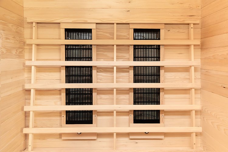 Sauna na podczerwień dwuosobowa panele sól himalajska 120X105X190CM MO-EA2R Infrared Mazur