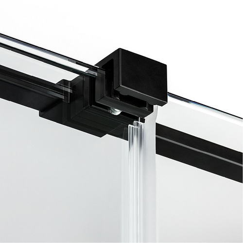 New Trendy Smart Black kabina prysznicowa prostokątna podwójne drzwi 100x110 cm EXK-4169