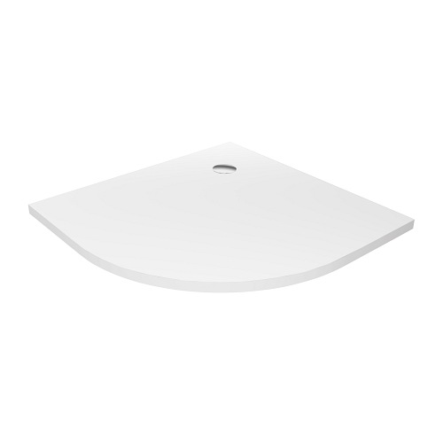Brodzik półokrągły 80x80 konglomerat New Trendy Nex B-0449