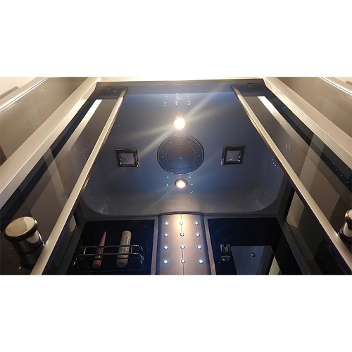 Kabina prysznicowa z hydromasażem i sauną 120x80 7716S