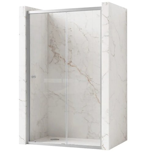 Drzwi prysznicowe rozsuwane chrom 120 cm Primo Slide Rea