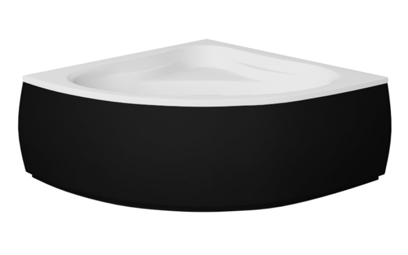 Czarna obudowa do wanny 130 Mia Besco