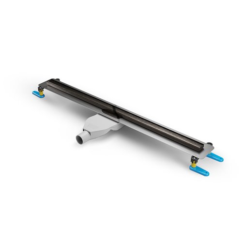 Visio Slim Gunmetal New Trendy odpływ liniowy 80 cm OL-0093 ruszt stal szocztkowana