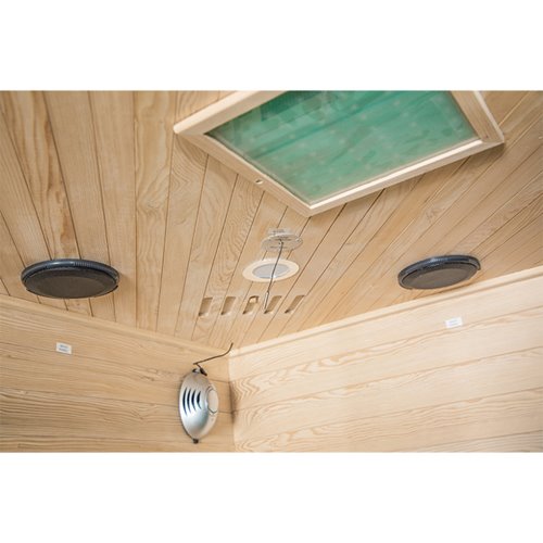 Sauna na podczerwień 3-osobowa 120x120 cm grzejniki kwarcowe i karbonowe Alta6 Infrared