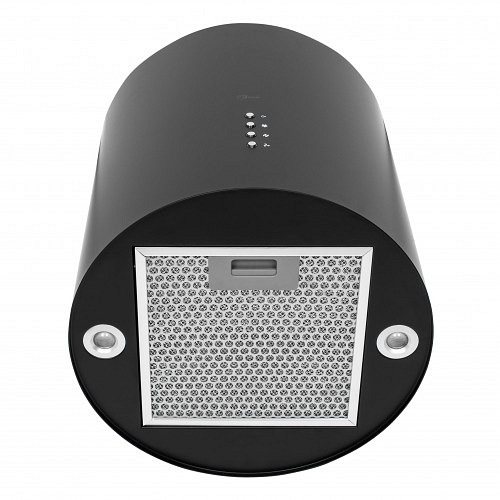 Okap wyspowy wiszący 35 cm czarny Tango Focus