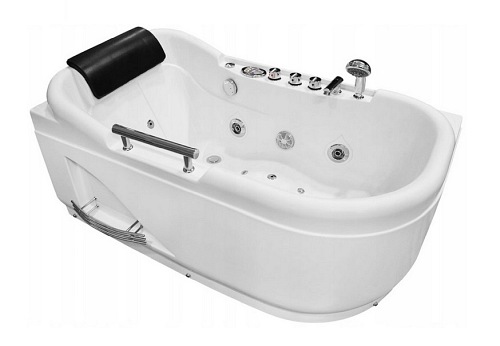 Wanna z hydromasażem 140x80 Lemur 796 Hydrosan Prawa