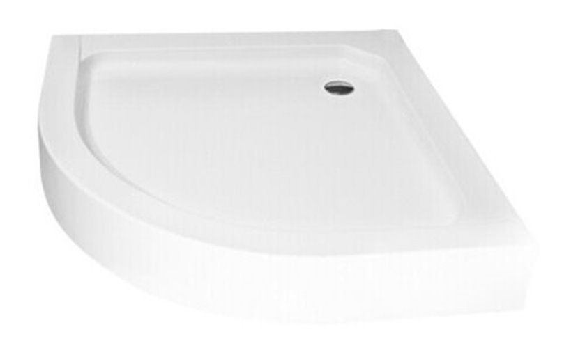 Zestaw kabina 80x80 z brodzikiem szkło przeźroczyste