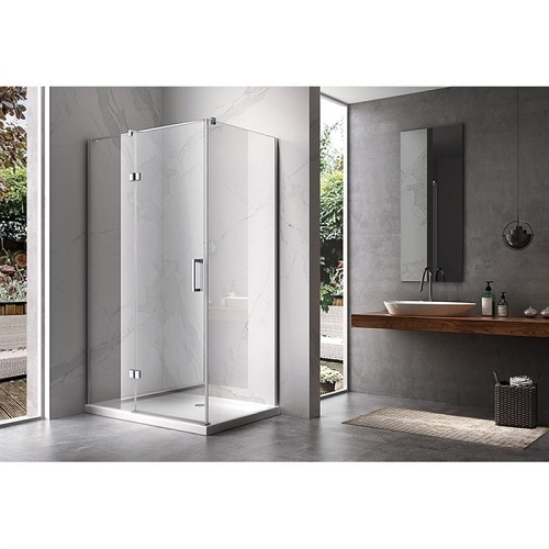 Kabina prysznicowa prostokątna otwierana 120x90 drzwi uchylne KZ03C
