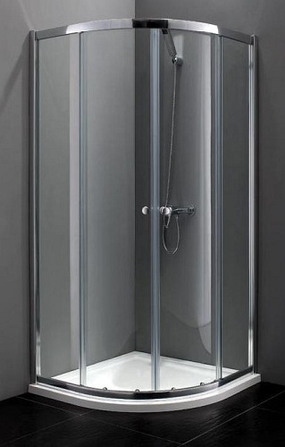 Kabina prysznicowa półokrągła 80x80 FF0408 Bari Atrium