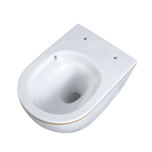 Zestaw podtynkowy kompletny stelaż + miska MIZU-WH-GL-TR-02 + przycisk ST+H GOLD