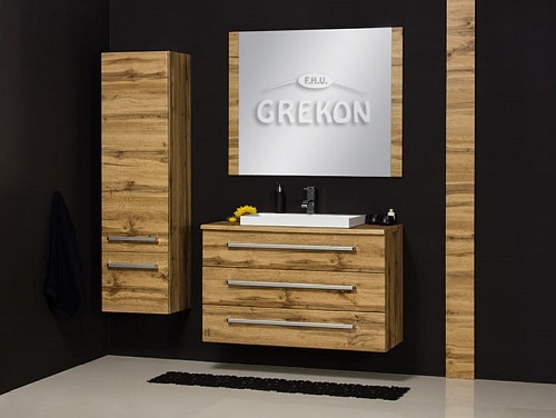 Lustro łazienkowe 65x120 seria Fokus NE