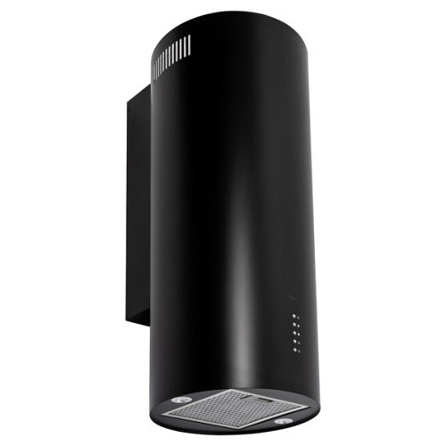 Okap wyspowy przyścienny 35 cm czarny Osaka Focus