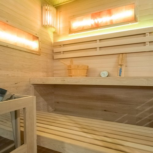 Sauna fińska pięciokątna 5 osobowa wysokotemperaturowa 6W Harvia 150x150 cm Lark4