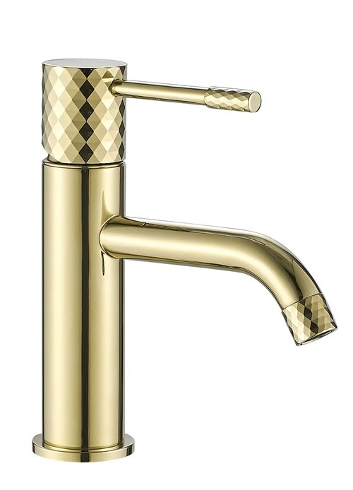 Bateria umywalkowa Rea Lungo Diamond złota