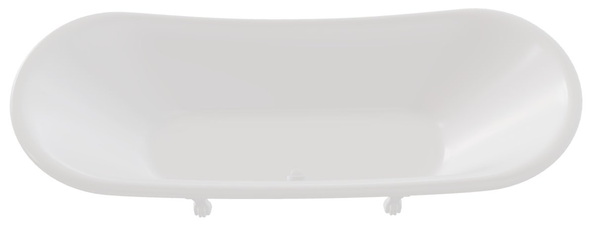 Wanna wolnostojąca Amelia Besco 190 białe Łapy WKA-190W+BI