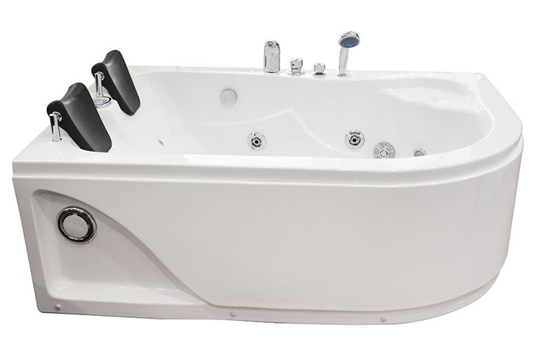 Wanna z hydromasażem asymetryczna 170x115 cm lewa MO-0205