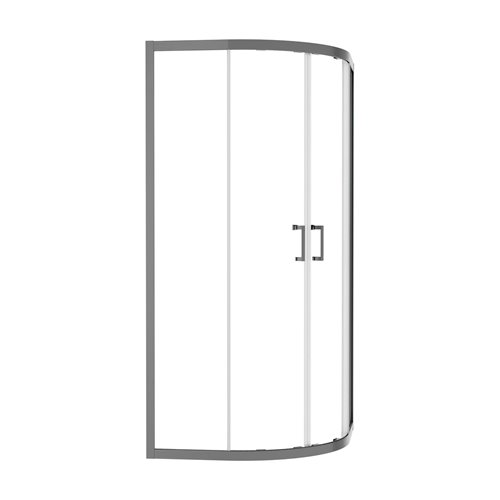 Kabina prysznicowa 90x90 stal szczotkowana