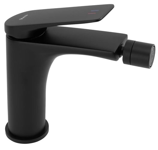 Czarna bateria bidetowa Avalon Rea