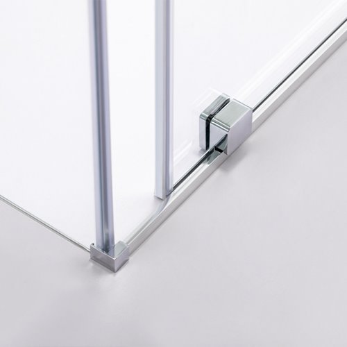 Kabina prysznicowa prostokątna drzwi rozsuwane narożna szkło 8 mm 90x80 cm ASTRA-CH-A-90+B80+E