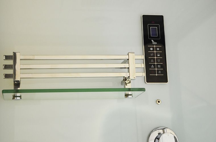 Sauno kabina prysznicowa prostokątna 180x110 cm MO-1752W LEWA TRIO