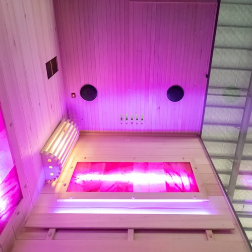 Sauna fińska 2 osobowa wysokotemperaturowa 3,5KW Harvia 120x120 cm Lark1