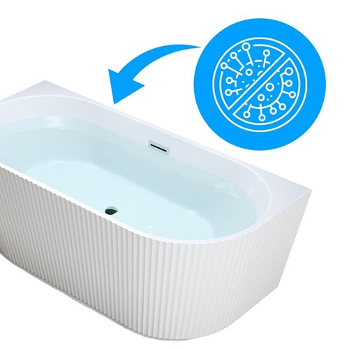 Wanna wolnostojąca przyścienna 170 cm Carlo Led Hydrosan