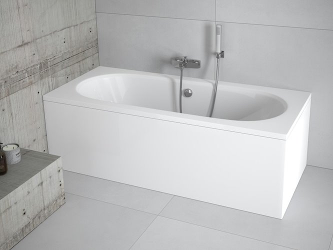 Wanna prostokątna akrylowa Vitae Besco 160 cm