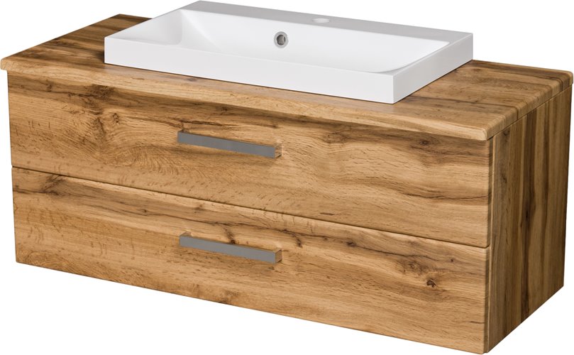 Szafka wisząca z umywalką 100/39/2 FKS seria Fokus NE