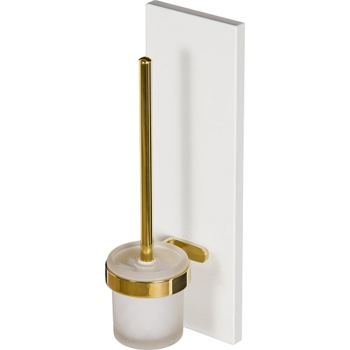 Szczotka wc wisząca złota Victa B