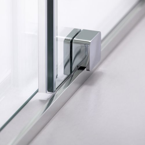 Drzwi prysznicowe rozsuwane szkło 8 mm szerokość 160 cm ASTRA-CH-DUO-160