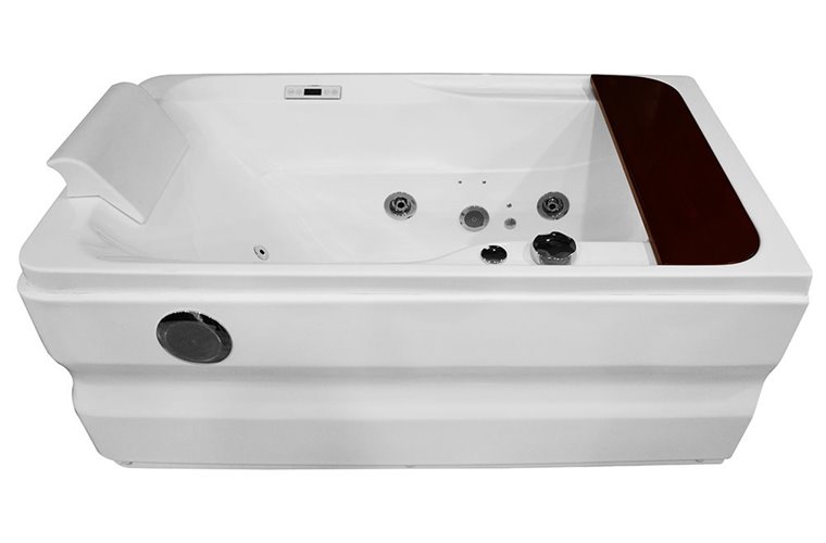 Wanna z hydromasażem i parawanem 170x78 cm MO-0062-170 Lewa