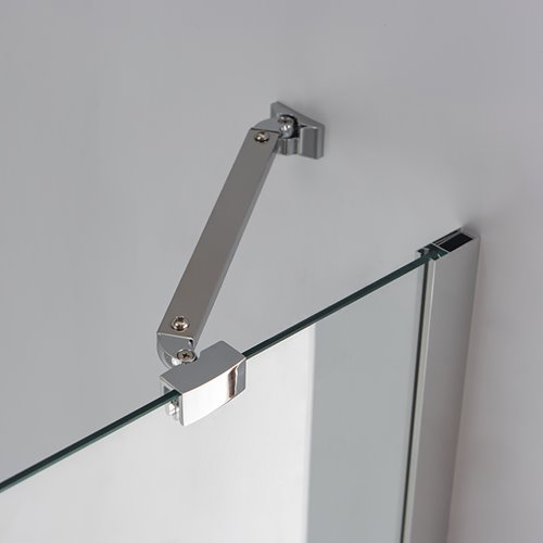 Kabina prysznicowa półokrągła 90x90 drzwi uchylne KZ92B