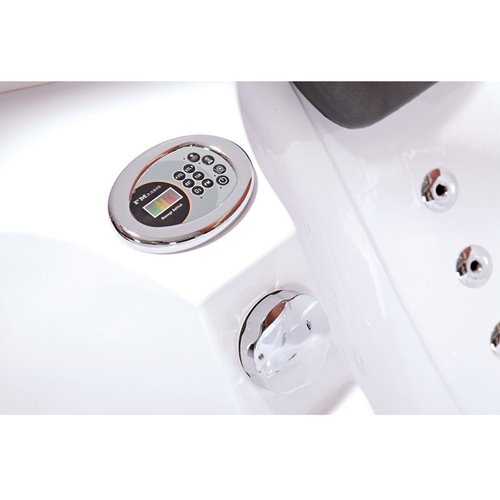 Wanna z hydromasażem podgrzewacz wody Carmen 631 P 180x120