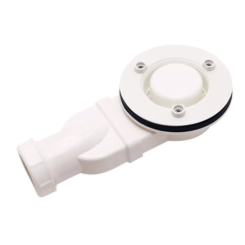 Biały brodzik prysznicowy prostokątny o strukturze kamienia 120x80 cm Riko Hydrosan