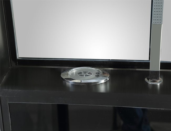 Kabina prysznicowa z hydromasażem niski brodzik 140x90 cm MO-0545-140