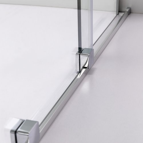 Kabina prysznicowa drzwi rozsuwane od rogu szkło 8 mm 90x90 cm ASTRA-CH-A-90X2+D