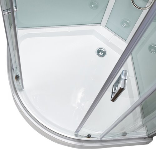 Drzwi przesuwne kabiny półokrągłej