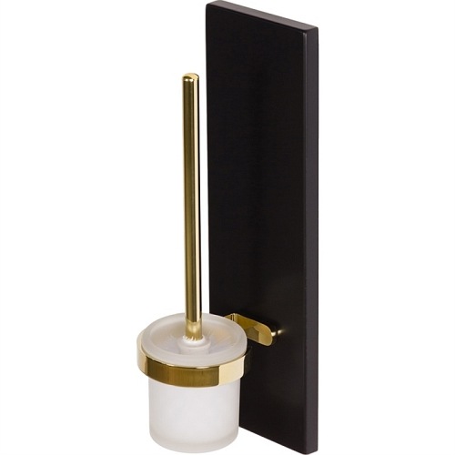 Szczotka wc wisząca złota Victa