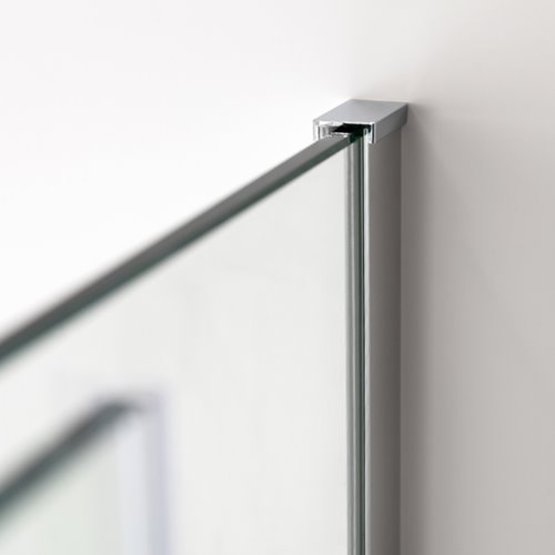 Ścianka prysznicowa rozsuwana szkło 8 mm szerokość 120 cm ASTRA-CH-A-120