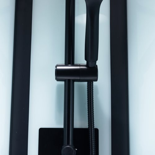 Kabina prysznicowa zabudowana na niskim brodziku prostokątna 120x80 Alma Prawa