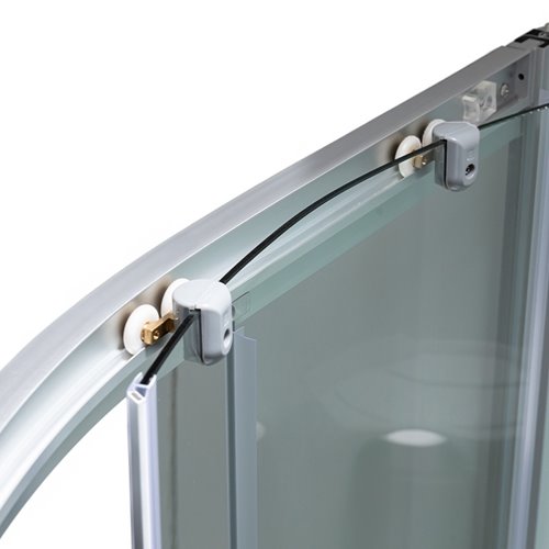 Kabina prysznicowa 90x90 widok pod kątem