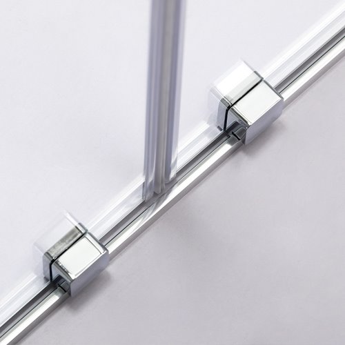 Drzwi prysznicowe rozsuwane szkło 8 mm szerokość 160 cm ASTRA-CH-DUO-160