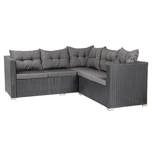 Zestaw mebli ogrodowych z technorattanu narożnik tarasowy Salto