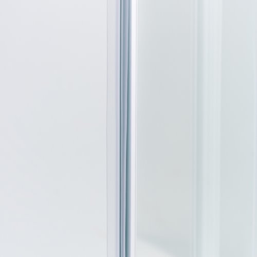 Biała kabina prysznicowa szkło 8 mm prostokątna 120x80 KZ203C