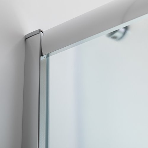 Kabina prysznicowa na głębokim brodziku szkło mrożone 90x90 Maja Hydrosan