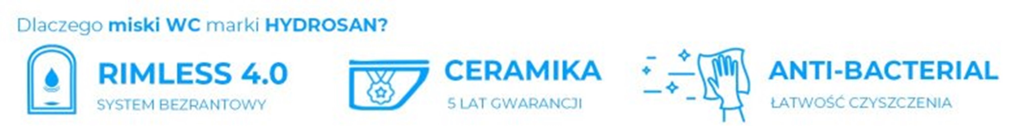Zestaw podtynkowy stelaż CERSANIT MITO 40 MECH + miska RAIN-MTB-GL-RIM-03 + przycisk ENTER II czarny mat